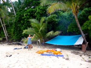 Wild Island Camping - a test trip