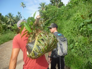 Nakia Eco Resort, Taveuni, donates young trees to increase birdlife