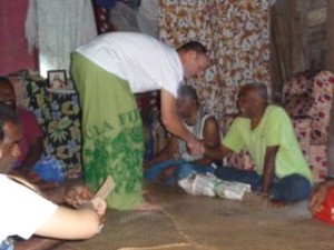 The sevusevu is the official welcome ceremony used by villages throughout Fiji. It gives the Chief and Headman a chance to meet everybody personally and invite them to join the village life as they do it. 