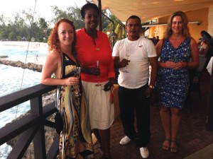 Bajan friends in Barbados
